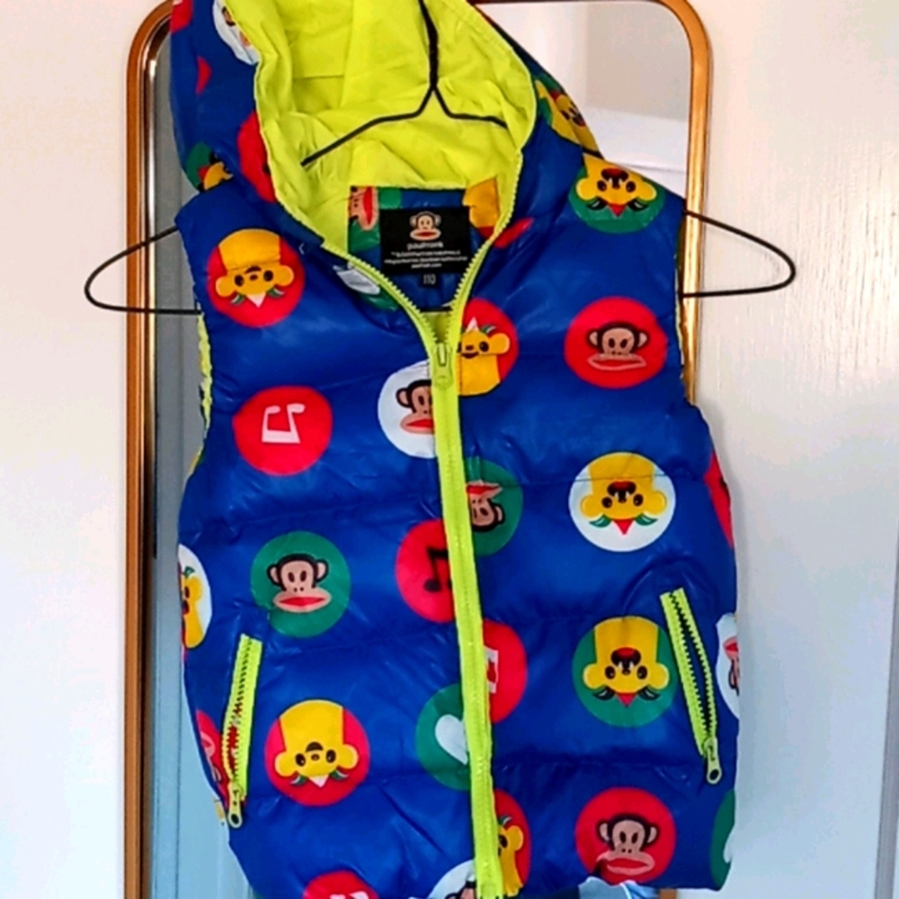 Paul Frank Kids Puffer Jacket Sz 110cm (US 5)